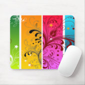 tweemaal gefluoreerd muismat (Met muis)