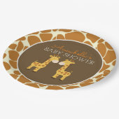 Tweemaal Giraffe Bord met dubbel papier (Gekanteld)