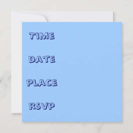 Tweemaal in Boys Birthday Uitnodiging (Achterkant)