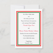 Tweemaal kersttrim - 3x5 Weddenschap Kaart (Voorkant)