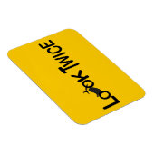 Tweemaal kijken voor motorfietsen magneet (Rechterzijde)