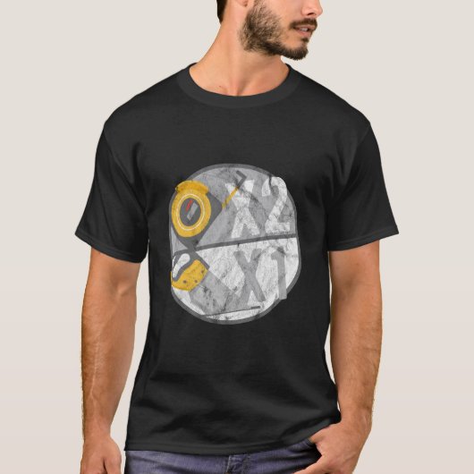 Tweemaal Meten, Eén Keer Knippen: Vaders Timmerman T-shirt (Voorkant)