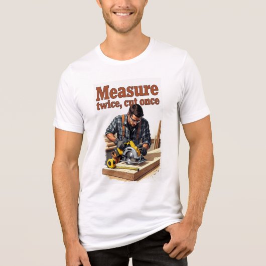 Tweemaal Meten - T-Shirt (Voorkant)