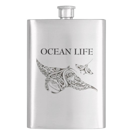 TWEEMAAL OCEAN LIFE HEUPFLES (Voorkant)