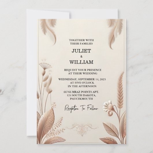 Tweemaal Satijnen Stof Fluweel Kant Linnen Papier  Kaart (Voorkant)