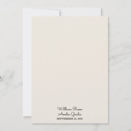 Tweemaal Satijnen Stof Fluweel Kant Linnen Papier  Kaart (Achterkant)