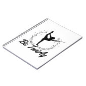 tweemaal zijn | Baton Twirling Dansend Dance Gift  Notitieboek (Linkerzijde)