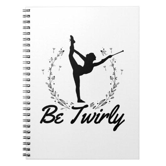 tweemaal zijn | Baton Twirling Dansend Dance Gift  Notitieboek (Voorkant)