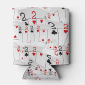 Tweemaal zoveel kaart, verspreid blikjeskoeler (Achterkant)