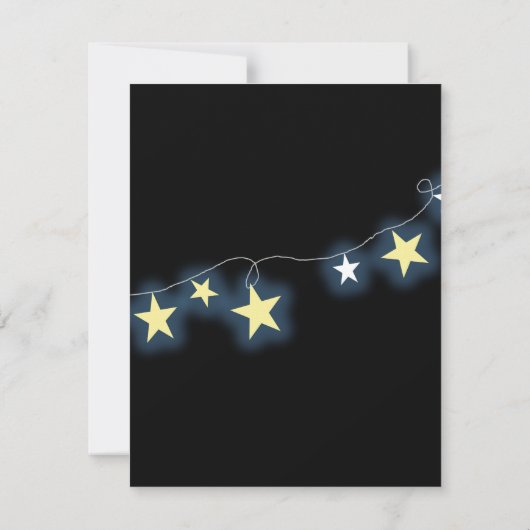 Tween Birthday Girl - uitnodiging voor kleurrijke  (Achterkant)