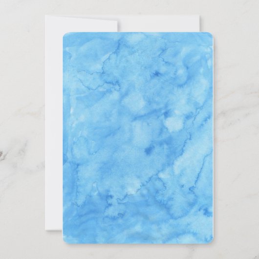 Tween Birthday - Surf Thema Kaart (Achterkant)