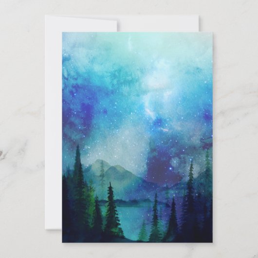 Tween Bonfire Birthday Party Invitation Kaart (Achterkant)