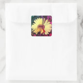 Tween Gerbera Daisy geel stickers (Tas)