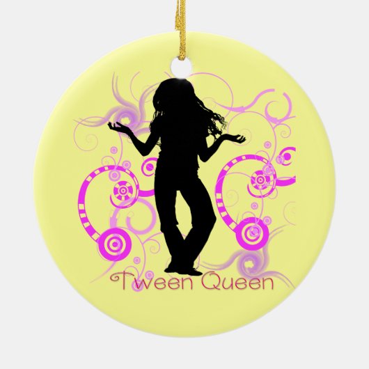 Tween Queen Ornament (Achterkant)