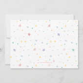 TWEEN VERJAARDAGSFEEST pastelkleuren laten we fees Kaart (Achterkant)