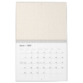 Tweepagina's Aangepaste Kalender | Kleurrijke Gezi (Mar 2027)
