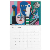 Tweepagina's Kunstkalender Kalender (Feb 2027)