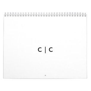 Tweepagina's MediumCalendar, Wit Kalender