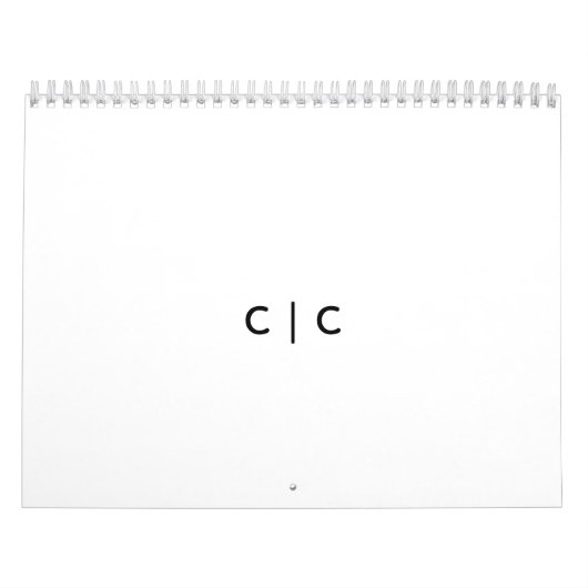 Tweepagina's MediumCalendar, Wit Kalender (Hoes)