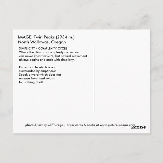 TWEEPREEKS BRIEFKAART (Achterkant)