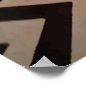 TWEEPREEKS PATROON POSTER (Hoek)