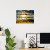 tweeslachtige psalm 91:14-16 poster (Thuiskantoor)