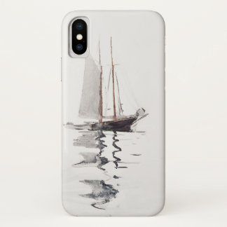 Tweesmasted Schooner met Dory door Winslow Homer Case-Mate iPhone Case