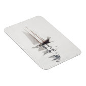 Tweesmasted Schooner met Dory door Winslow Homer Magneet (Rechterzijde)