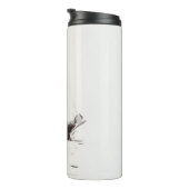 Tweesmasted Schooner met Dory door Winslow Homer Thermosbeker (Geroteerd rechts)