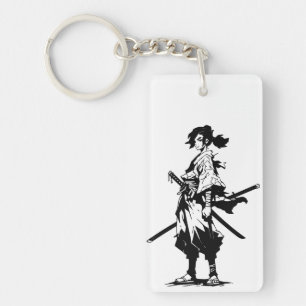 Tweesnijdende Zwaarden, Fel Hart (Anime Schoonheid Sleutelhanger