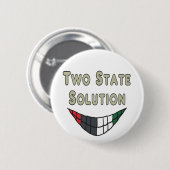 tweestatenoplossing ronde button 5,7 cm (Voorkant /achterkant)