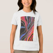 Tweestromen Tri-Blend Shirt (Voorkant)