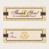 Tweet Baby TY Skinny Gift Label Mini Visitekaartjes (Voorkant /achterkant)