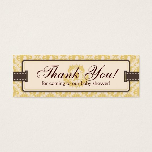 Tweet Baby TY Skinny Gift Label Mini Visitekaartjes (Voorkant)