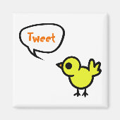 Tweet Bird Magnet (Voorkant)