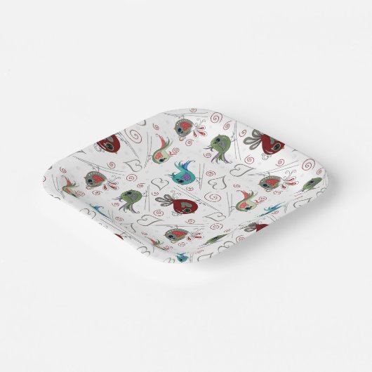 Tweet Bird Party Bord (Gebogen)