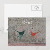 Tweet Briefkaart (Voorkant / Achterkant)