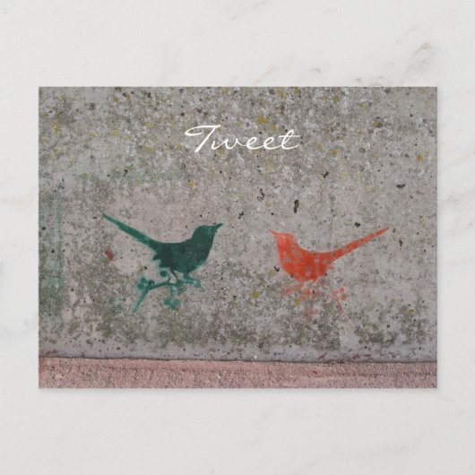 Tweet Briefkaart (Voorkant)