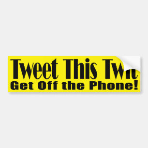Tweet deze Twit GOP Bumpersticker