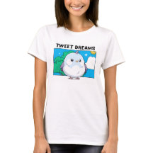 Tweet Dreams Bird T-shirt