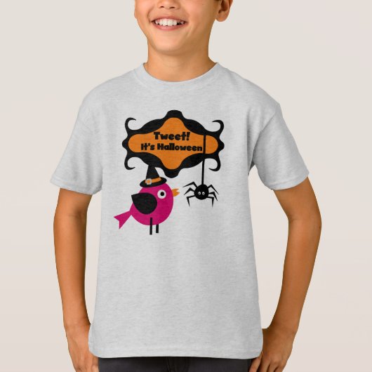 Tweet Halloween T-shirts en Gifts (Voorkant)