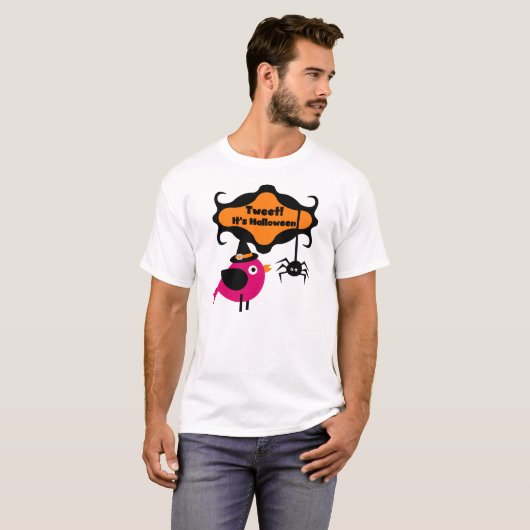 Tweet Halloween T-shirts en Gifts (Voorkant volledig)