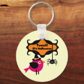 Tweet Halloween T-shirts en Gifts Sleutelhanger (Voorkant)
