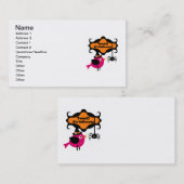 Tweet Halloween T-shirts en Gifts Visitekaartje (Voorkant / Achterkant)