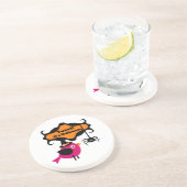 Tweet Halloween T-shirts en Gifts Zandsteen Onderzetter (Zijkant)