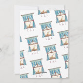 Tweet Heart Bird Valentijnsdag Feestdagenkaart (Achterkant)