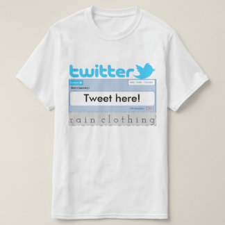 Tweet je eigen shirt! t-shirt