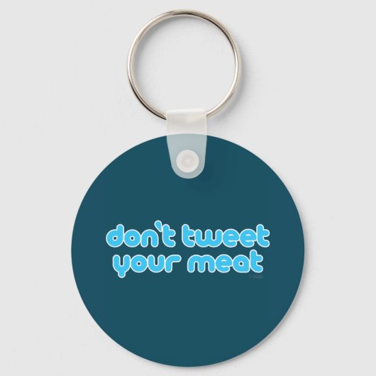 Tweet je sleutelhanger niet (Voorkant)