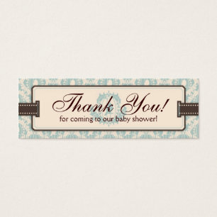 Tweet Jongen TY Skinny Gift Label Mini Visitekaartjes