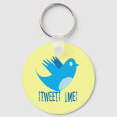 Tweet ME Sleutelhanger (Voorkant)